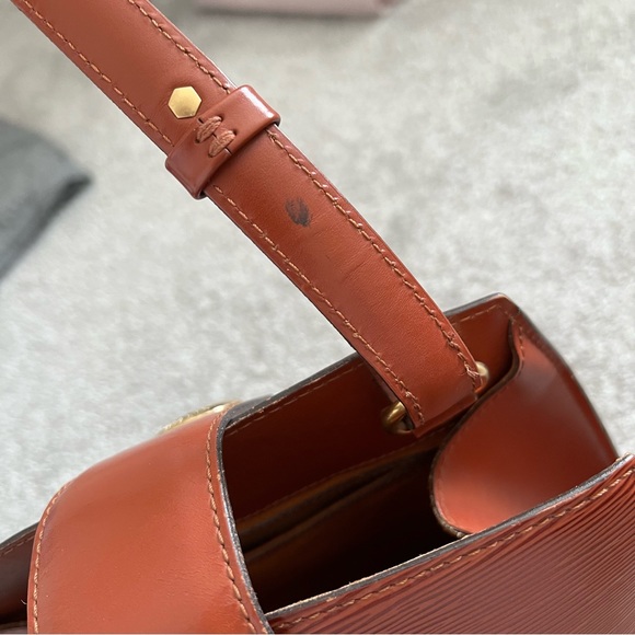 LV bag Louis Vuitton vintage bucket bag Authentic LV shoulder bag - Picture 10 of 16